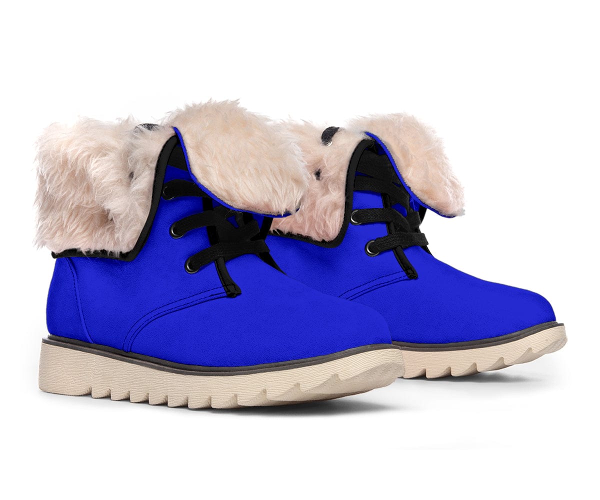 Overtly Blue Winter  Boots