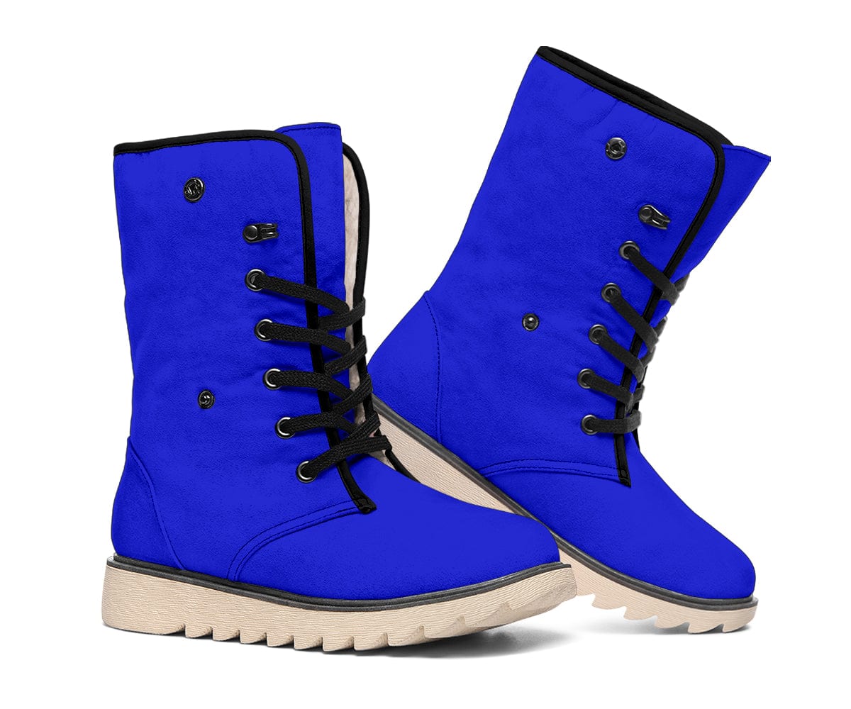Overtly Blue Winter  Boots