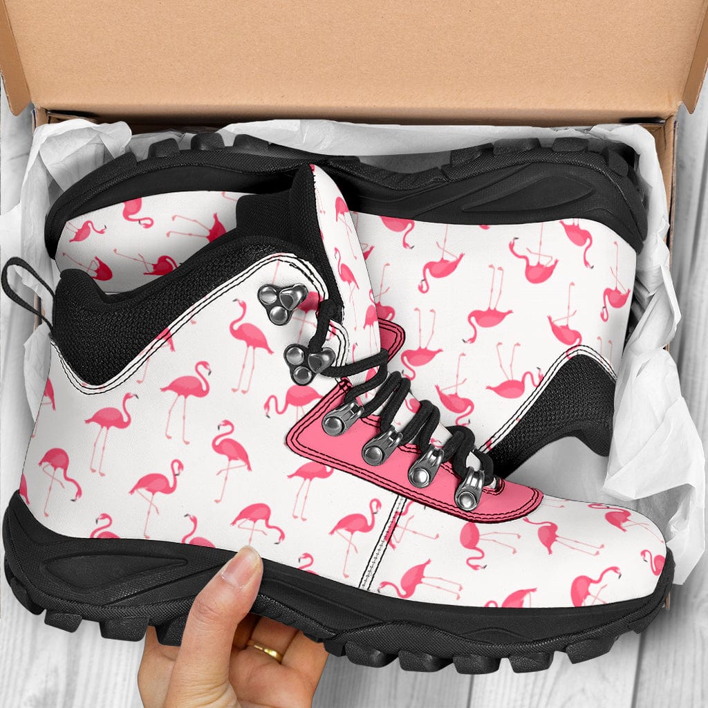 Pink Flamingo - Alpine Boots Shoezels™