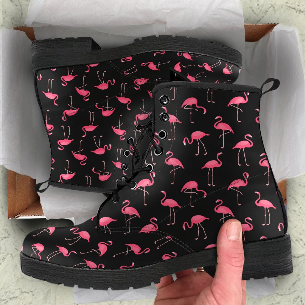 Pink Flamingos - Urban Boots Shoezels™