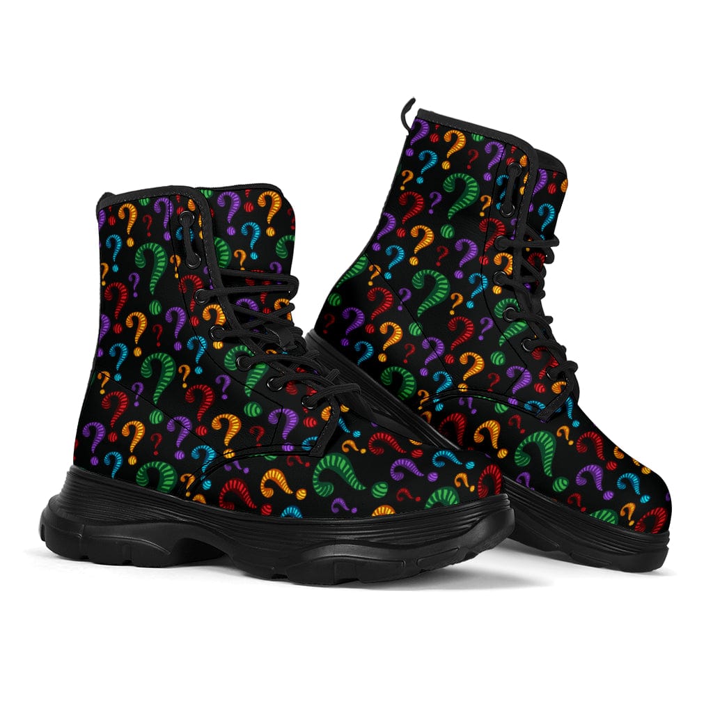 Question Mark - Chunky Boots Shoezels™