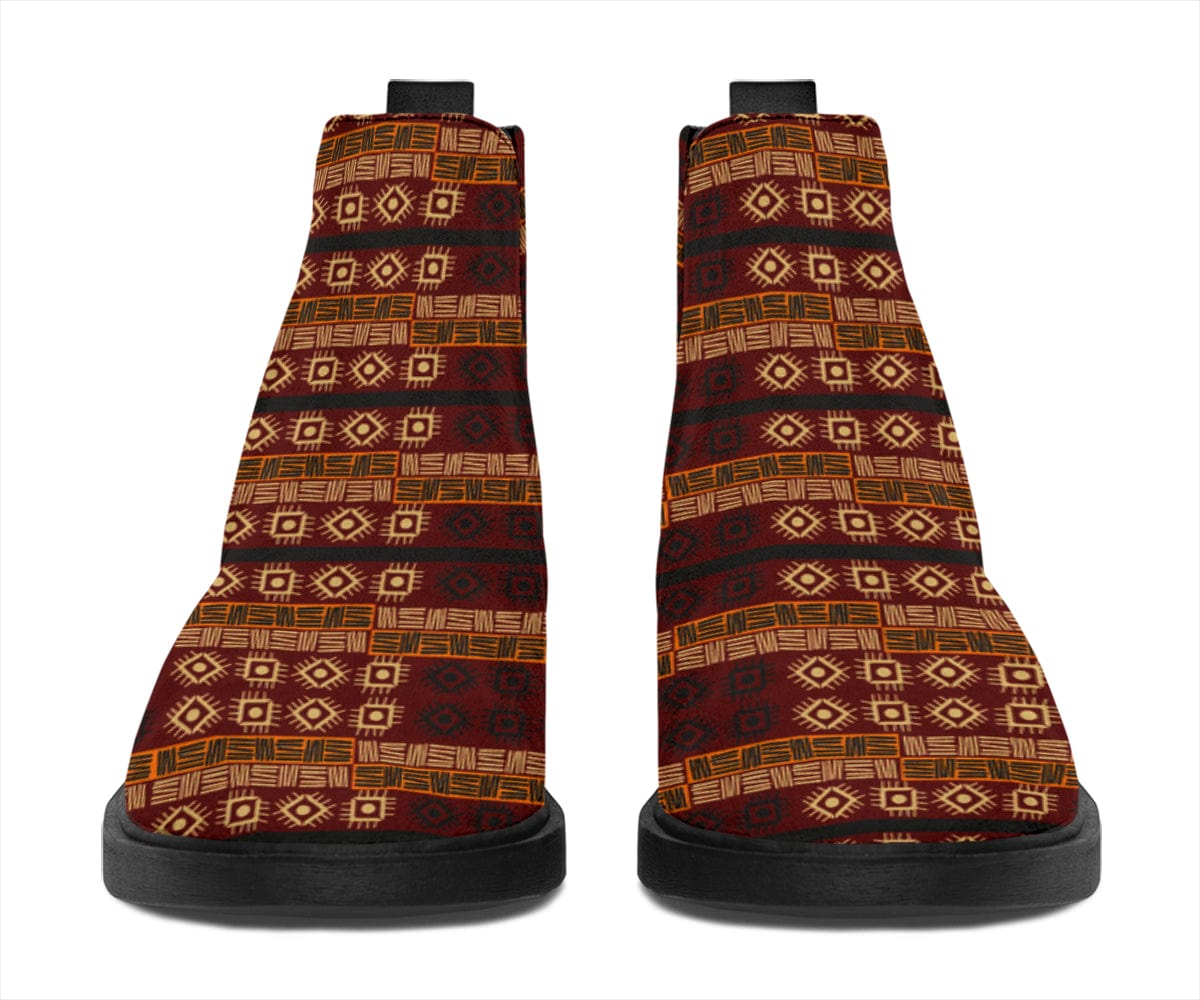 Shoe African Tribal Pattern Fashion Boots