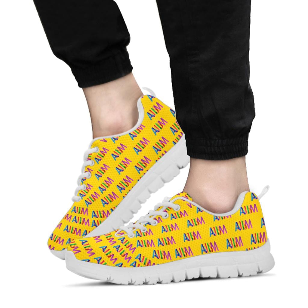 Shoe AUTISM (Yellow background)
