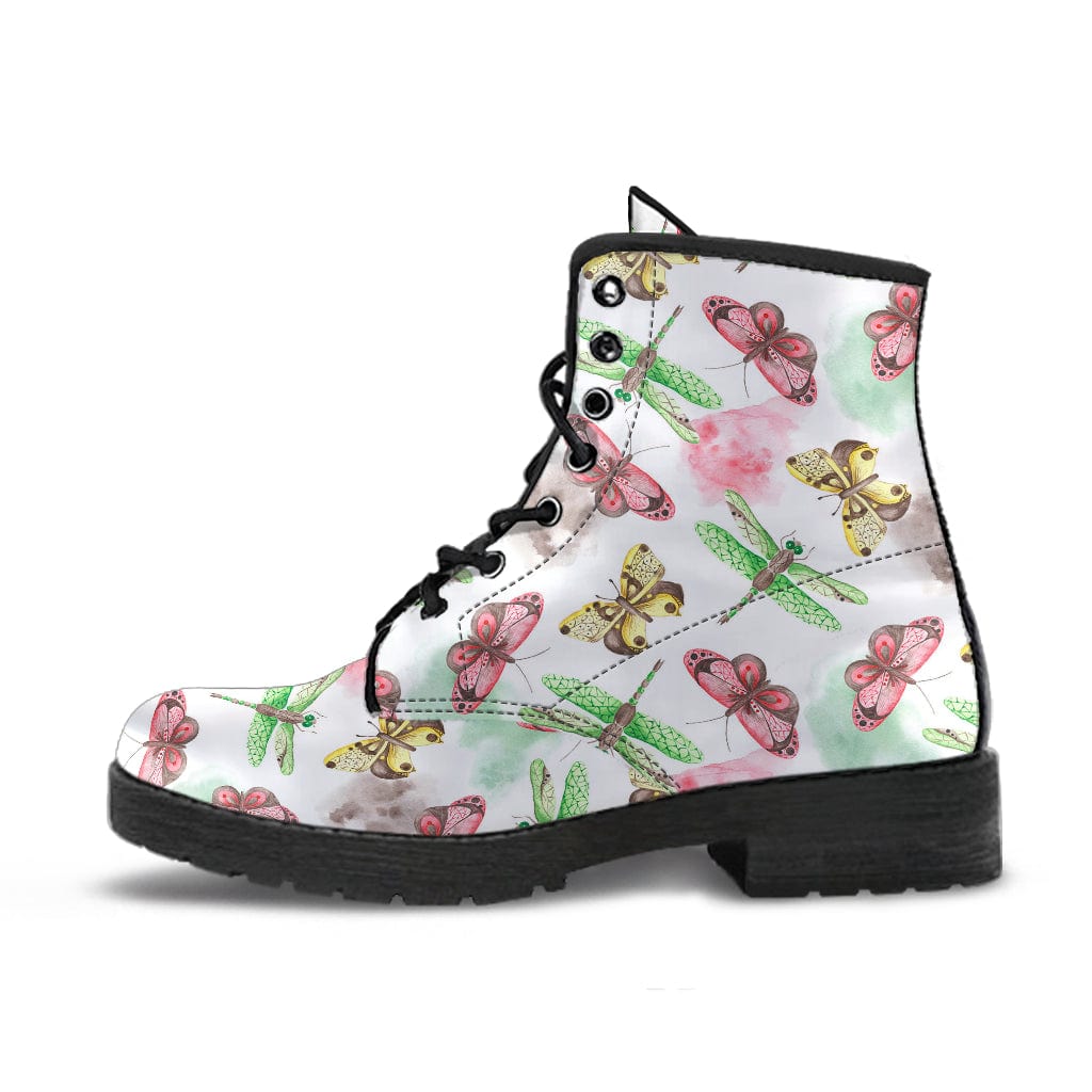 Shoe Butterfly Cruelty Free Leather Boots