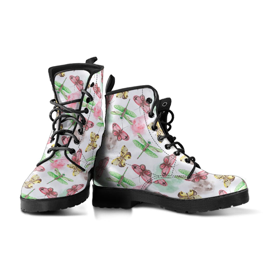 Shoe Butterfly Cruelty Free Leather Boots