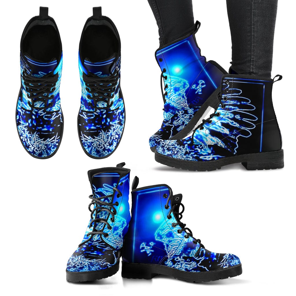 Shoe Magnified Eagle Cruelty Free Leather Boots