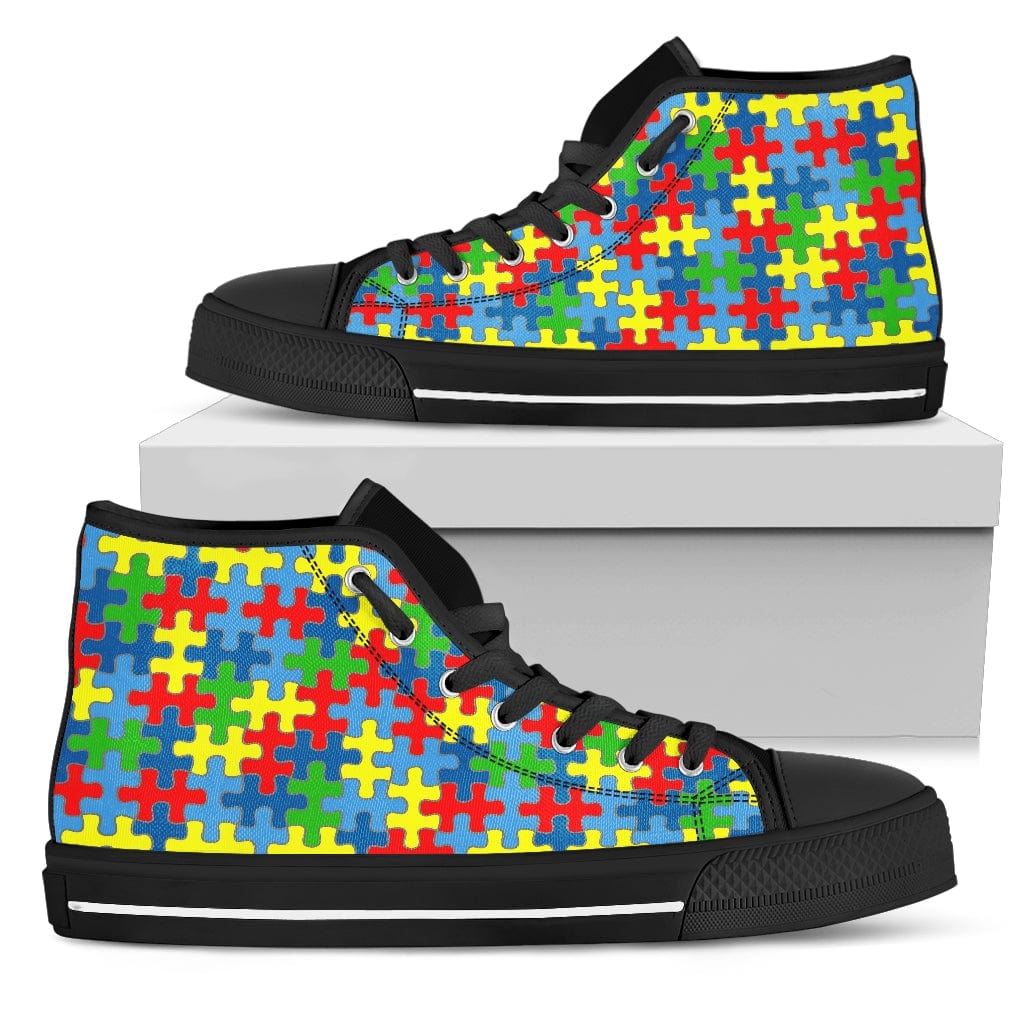 Autism Awareness - High Tops Shoezels™ Shoes | Boots | Sneakers