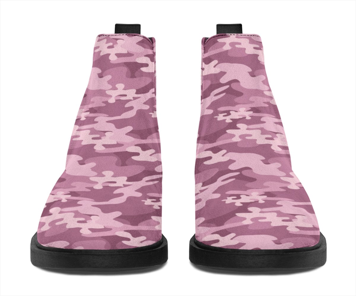 Berry Camouflage - Fashion Boots