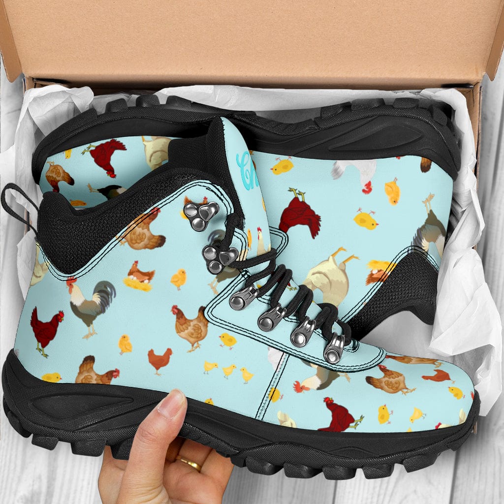 Chickens Rule - Alpine Boots Shoezels™ Shoes | Boots | Sneakers
