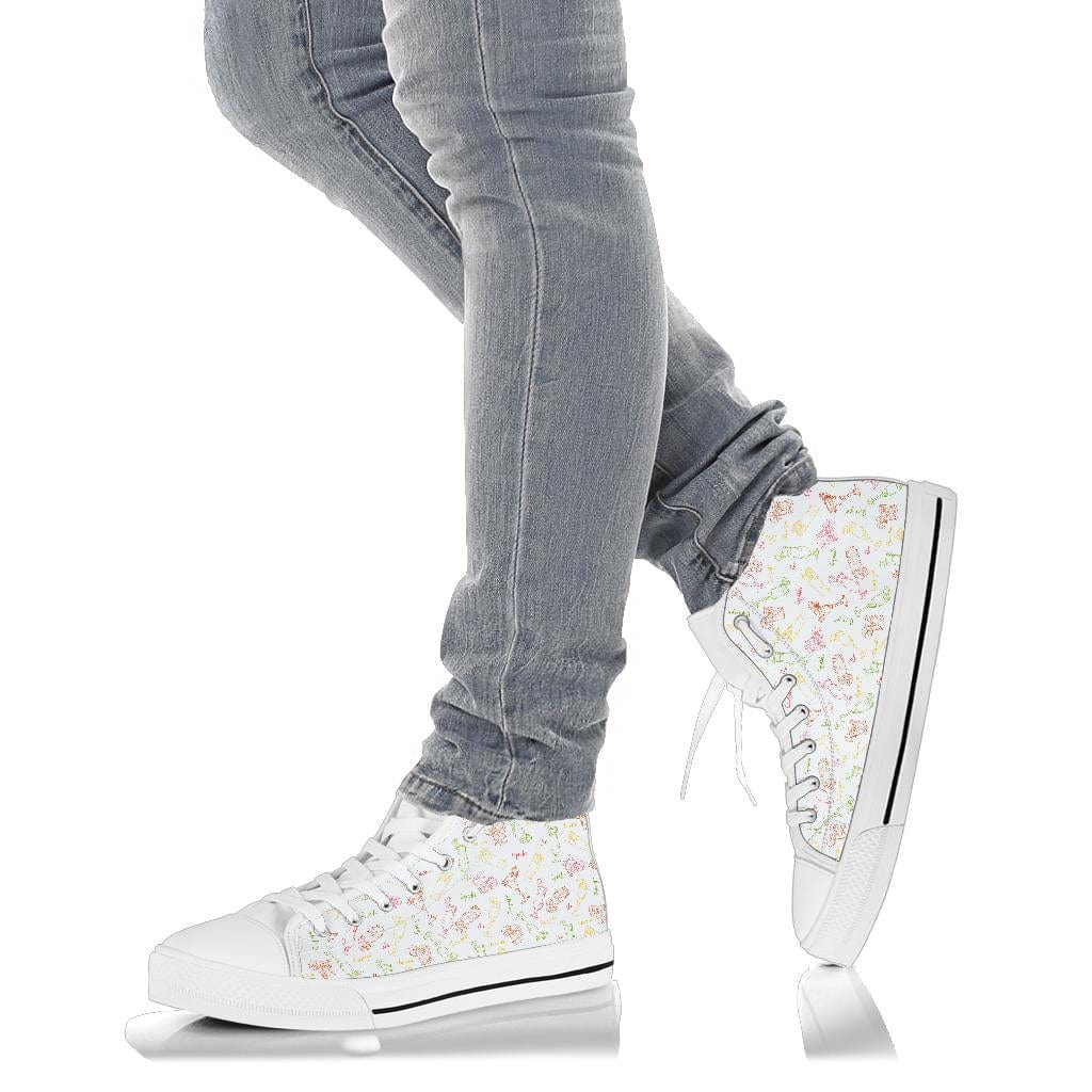 Cocktail - High Tops Shoezels™ Shoes | Boots | Sneakers