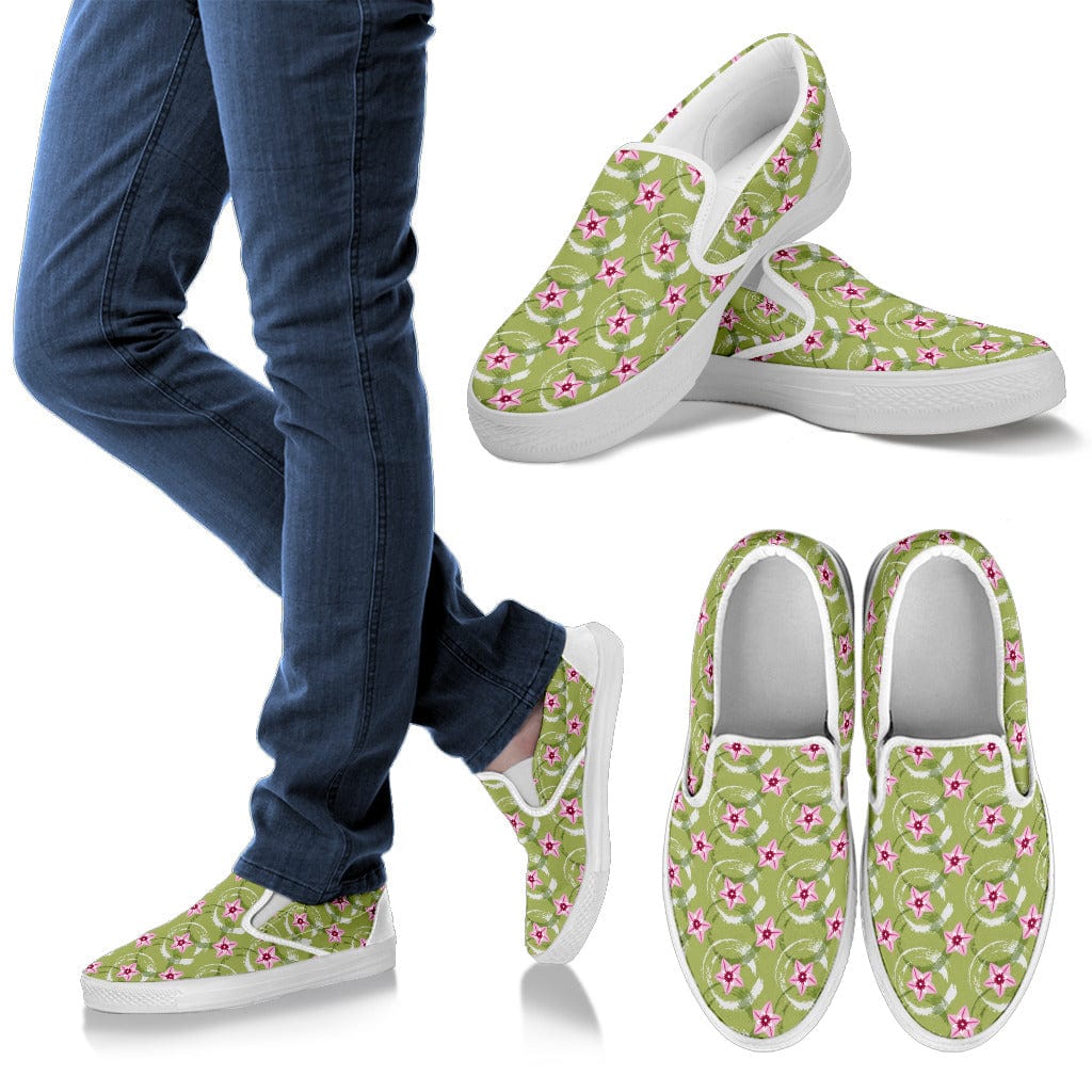 Green Balls - Casual Women's Slip-Ons Shoezels™ Shoes | Boots | Sneakers