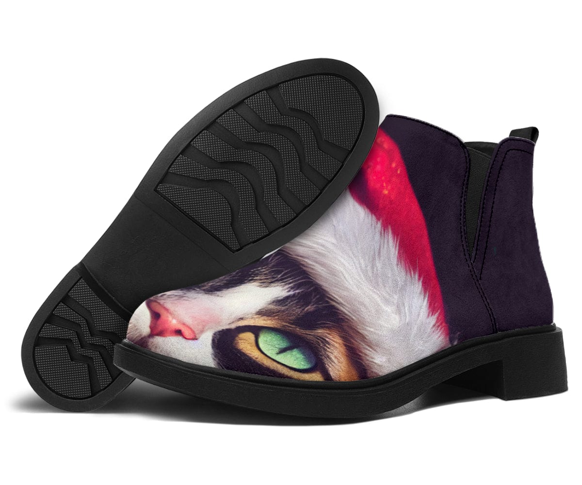 Kitty Cat Christmas - Fashion Boots