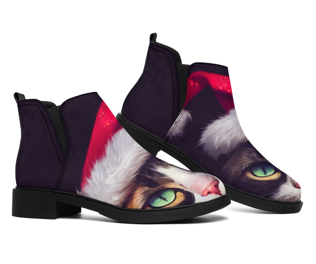 Kitty Cat Christmas - Fashion Boots