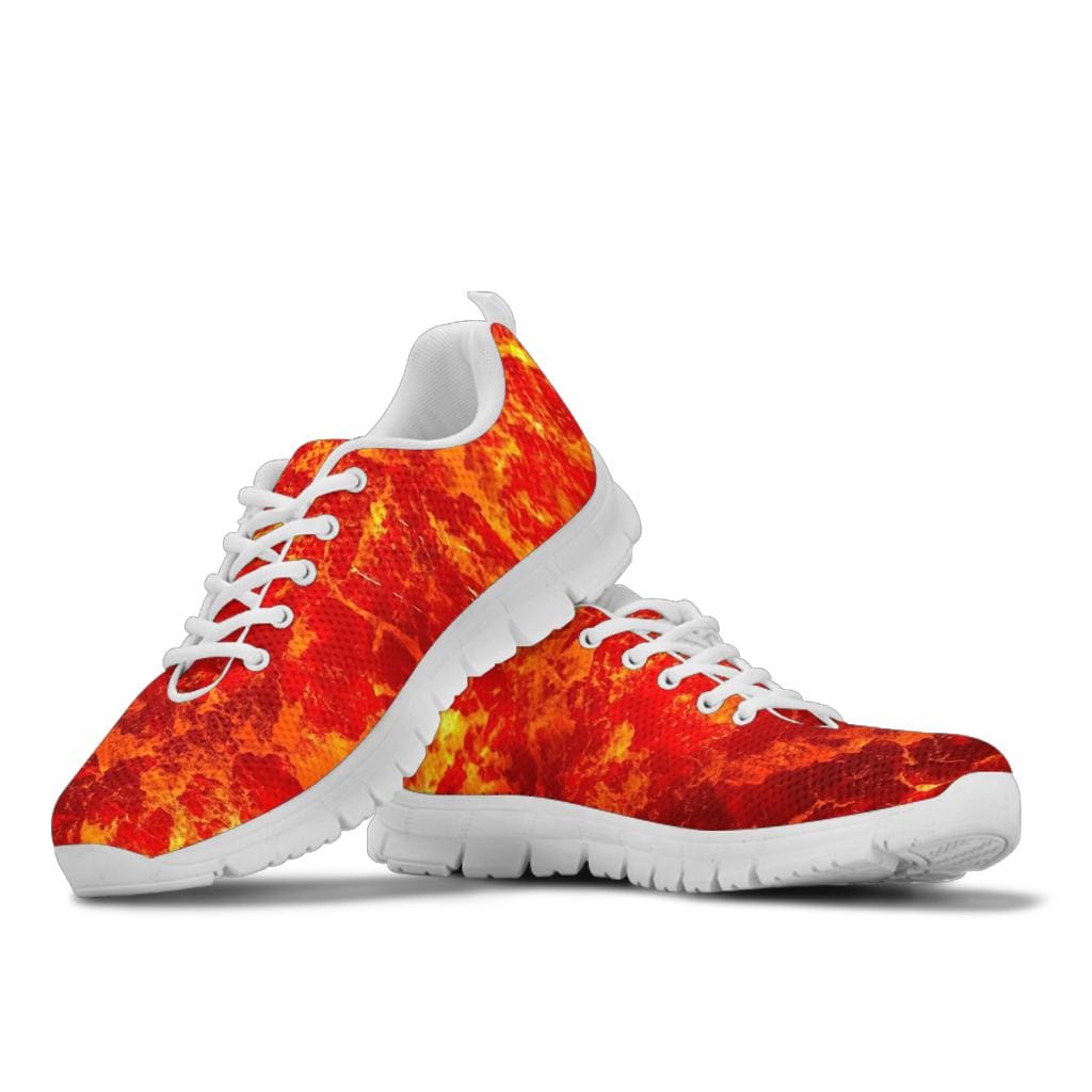 Lava Molten - Sneakers (White Soles) Shoezels™ Shoes | Boots | Sneakers