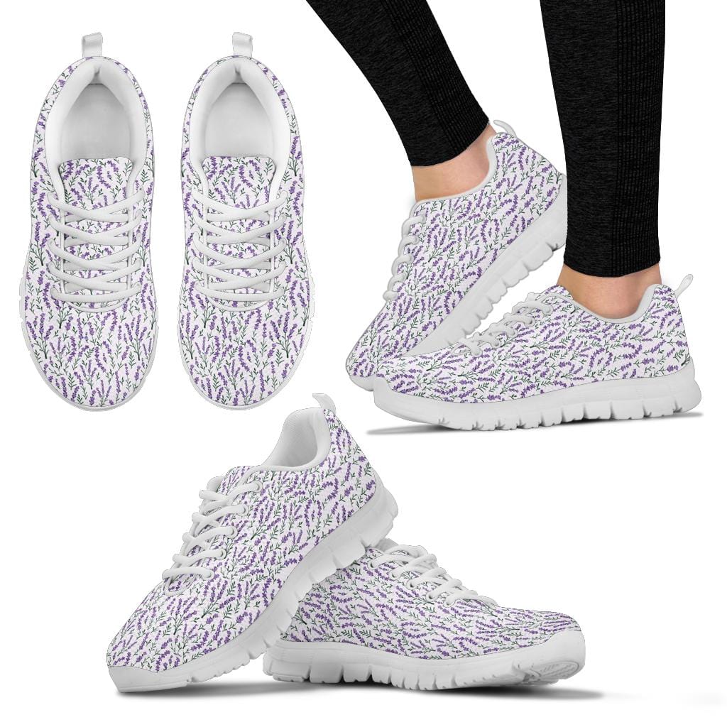 Lavender - Sneakers (White or Black Sole) Shoezels™ Shoes | Boots | Sneakers
