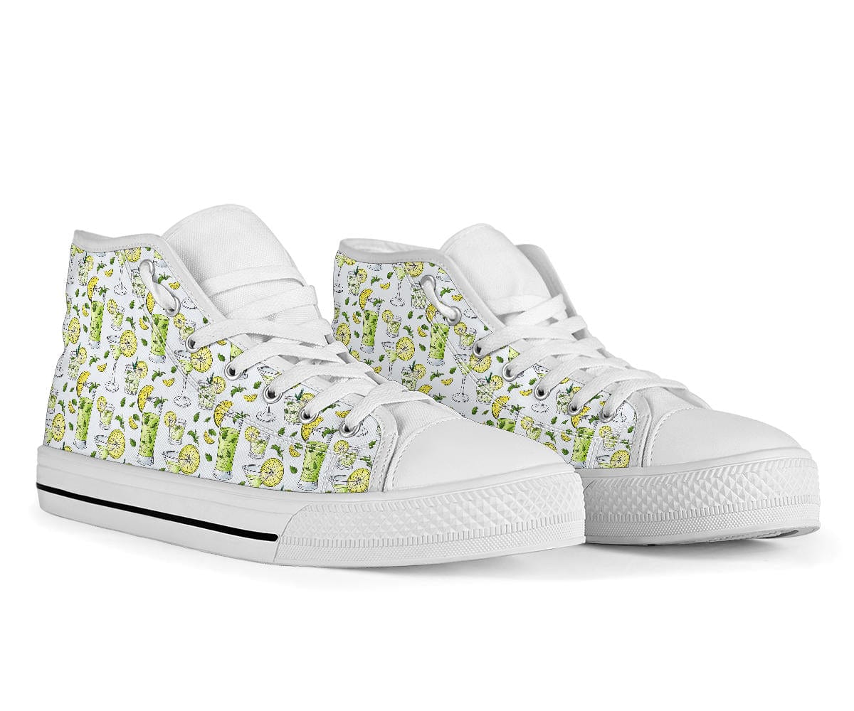 Lime Cocktails - High Tops Shoezels™ Shoes | Boots | Sneakers