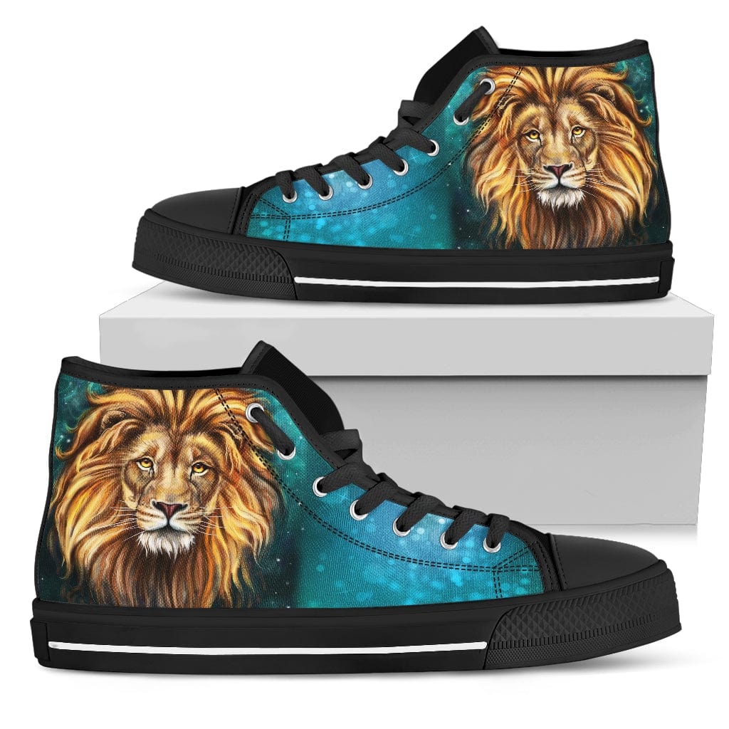 Lion - High Tops Shoezels™ Shoes | Boots | Sneakers