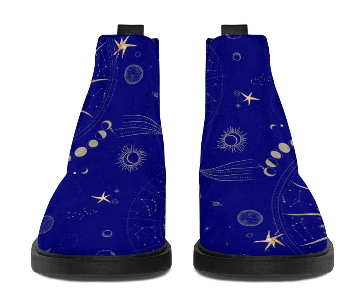 Moon and Planets - Fashion Boots Shoezels™ Shoes | Boots | Sneakers