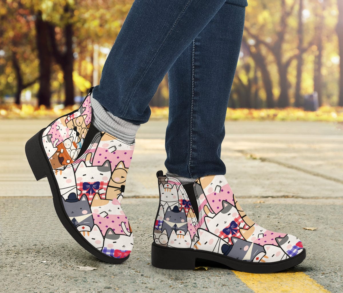 Sassy Cat - Fashion Boots Shoezels™ Shoes | Boots | Sneakers
