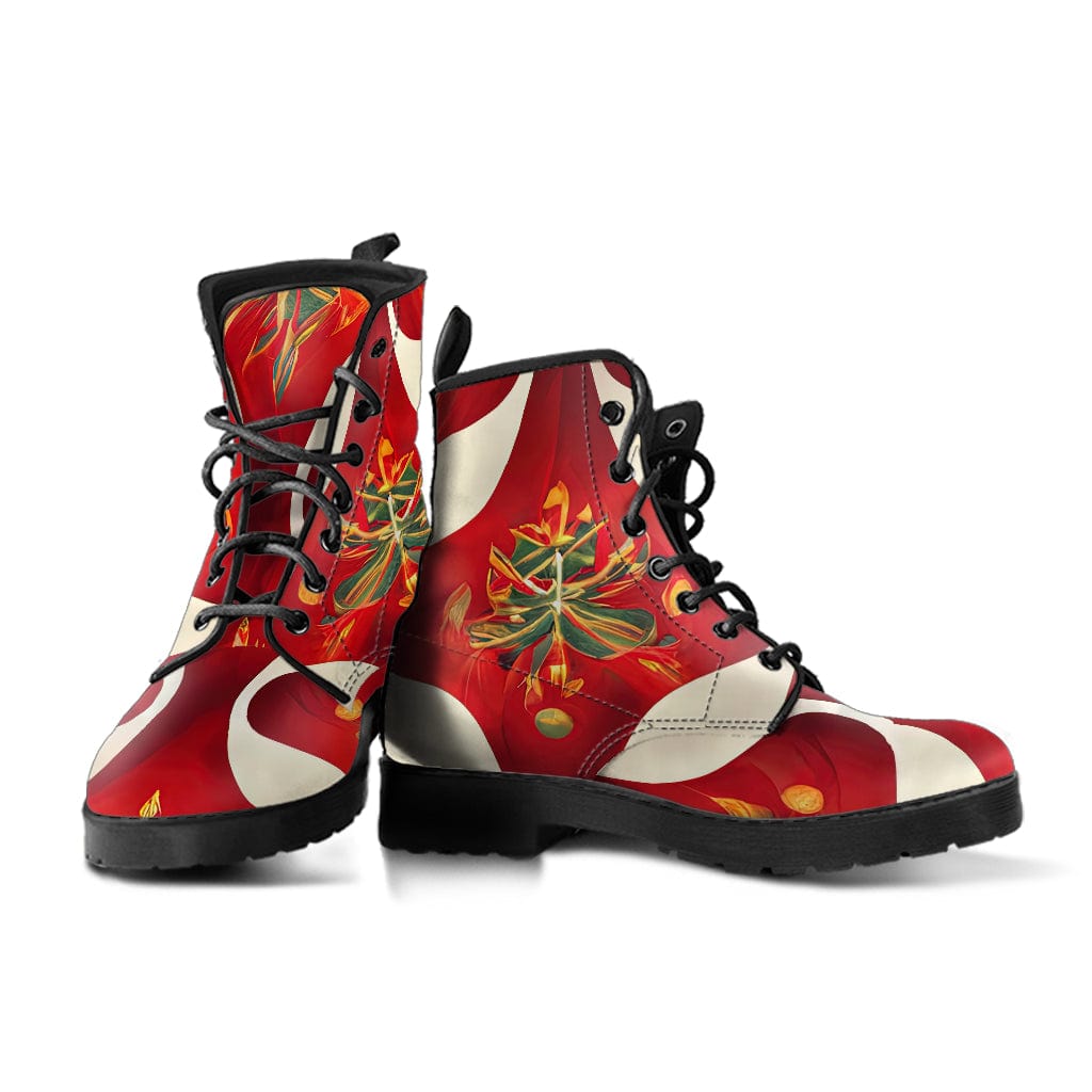 Shoes A Very Abstract Christmas - Cruelty Free Leather Boots