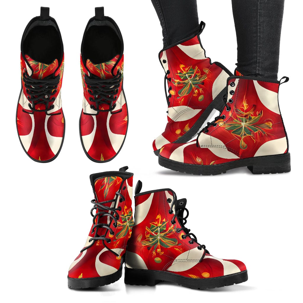 Shoes A Very Abstract Christmas - Cruelty Free Leather Boots