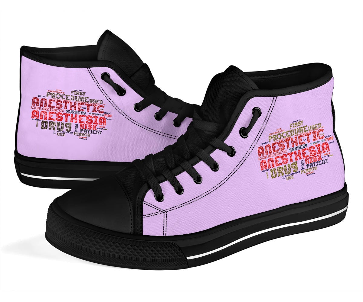 Shoes Anesthetic Word Cloud - High Tops