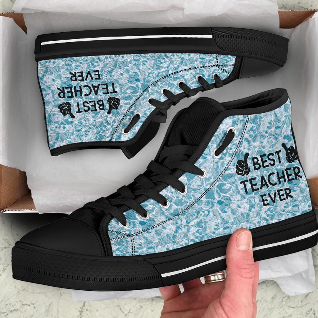 Shoes Best Teacher Ever - High Tops Shoezels™ Shoes | Boots | Sneakers