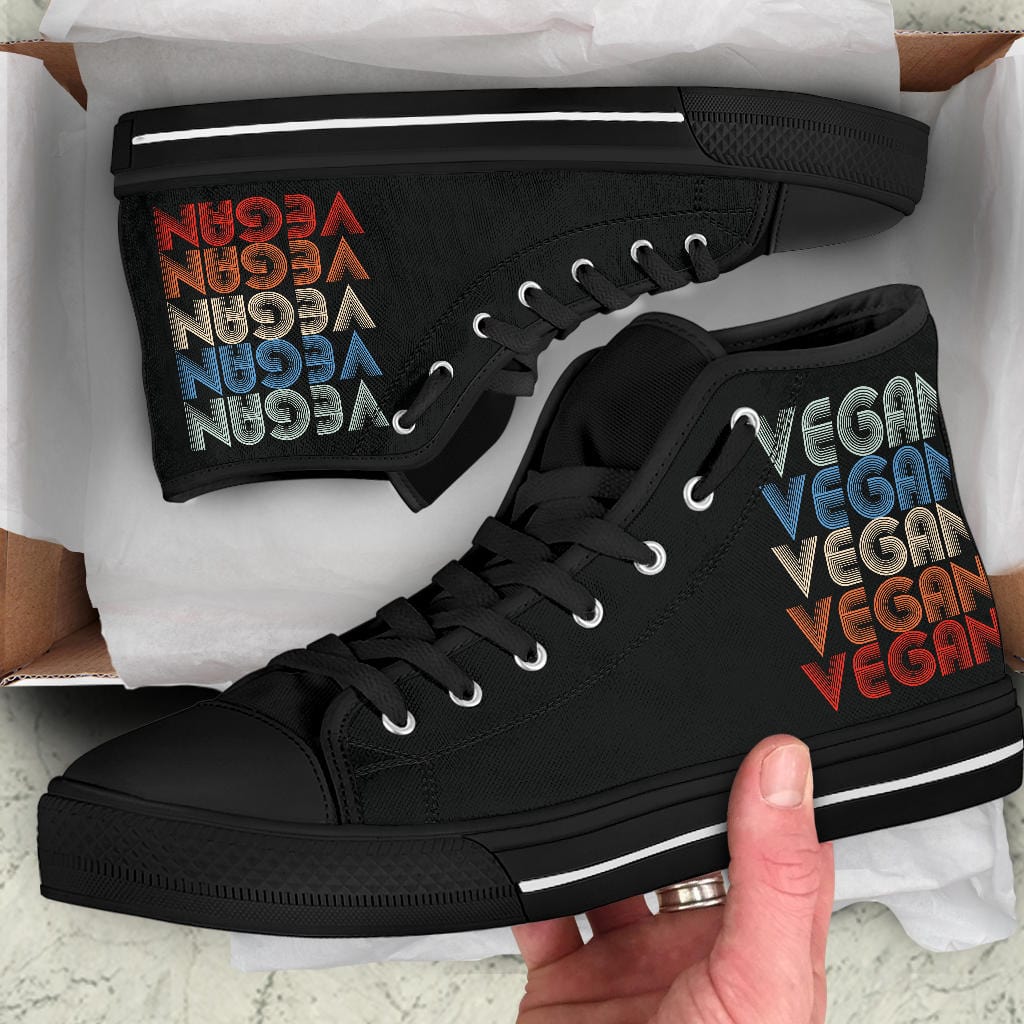Shoes Black Vegan Version 1 - High Tops