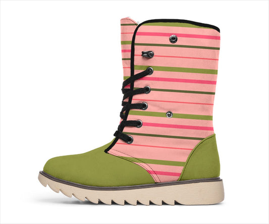 Shoes Candy Striper - Winter Boots Shoezels™ Shoes | Boots | Sneakers