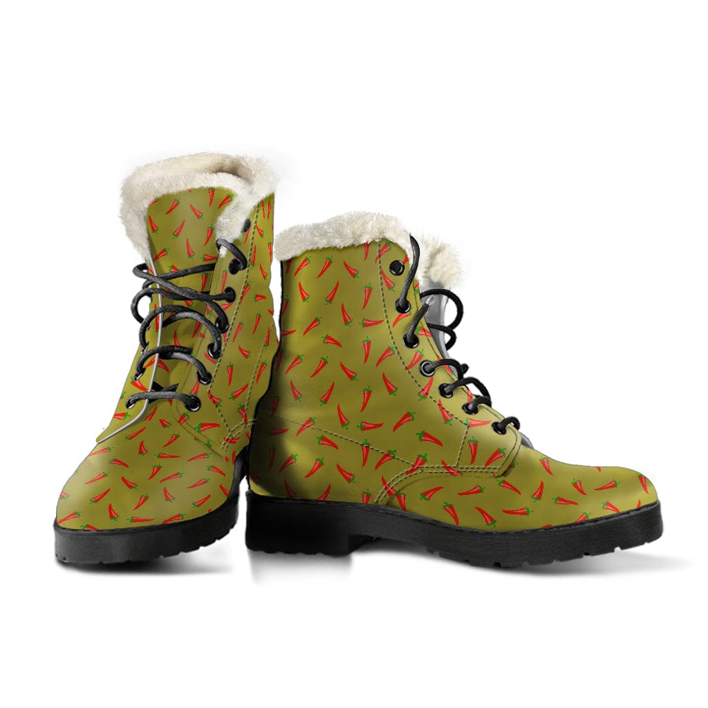 Shoes Chilli - Cruelty Free Fur Lined Boots Shoezels™ Shoes | Boots | Sneakers