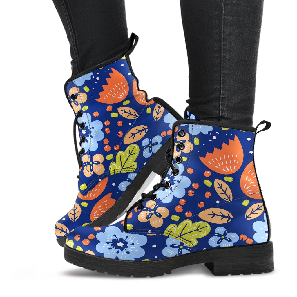 Shoes Flowers-A-Plenty Cruelty Free Leather Boots
