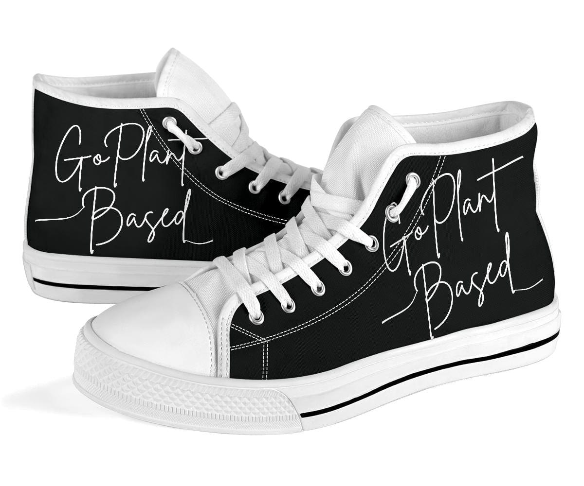 Shoes Go Plant Based (Black) - High Top