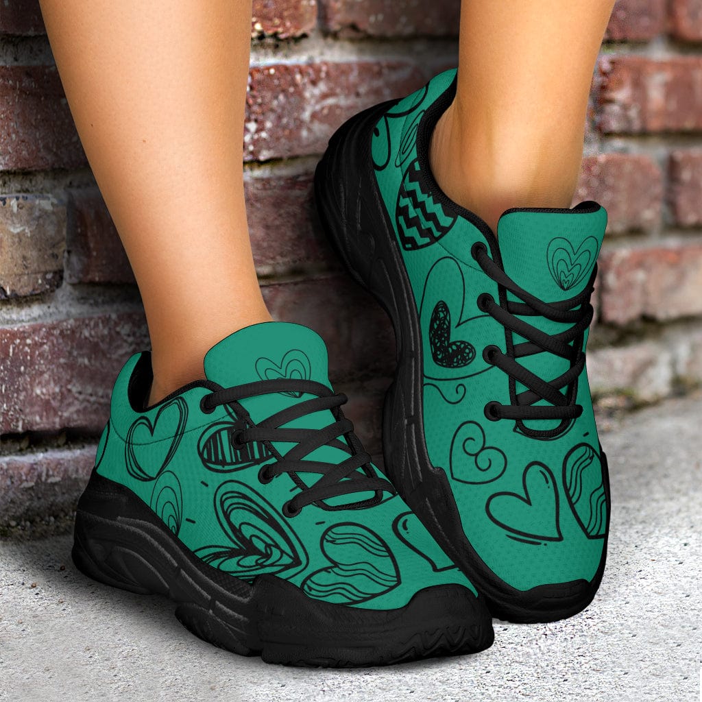 Shoes Heart - Chunky Sneakers Shoezels™ Shoes | Boots | Sneakers