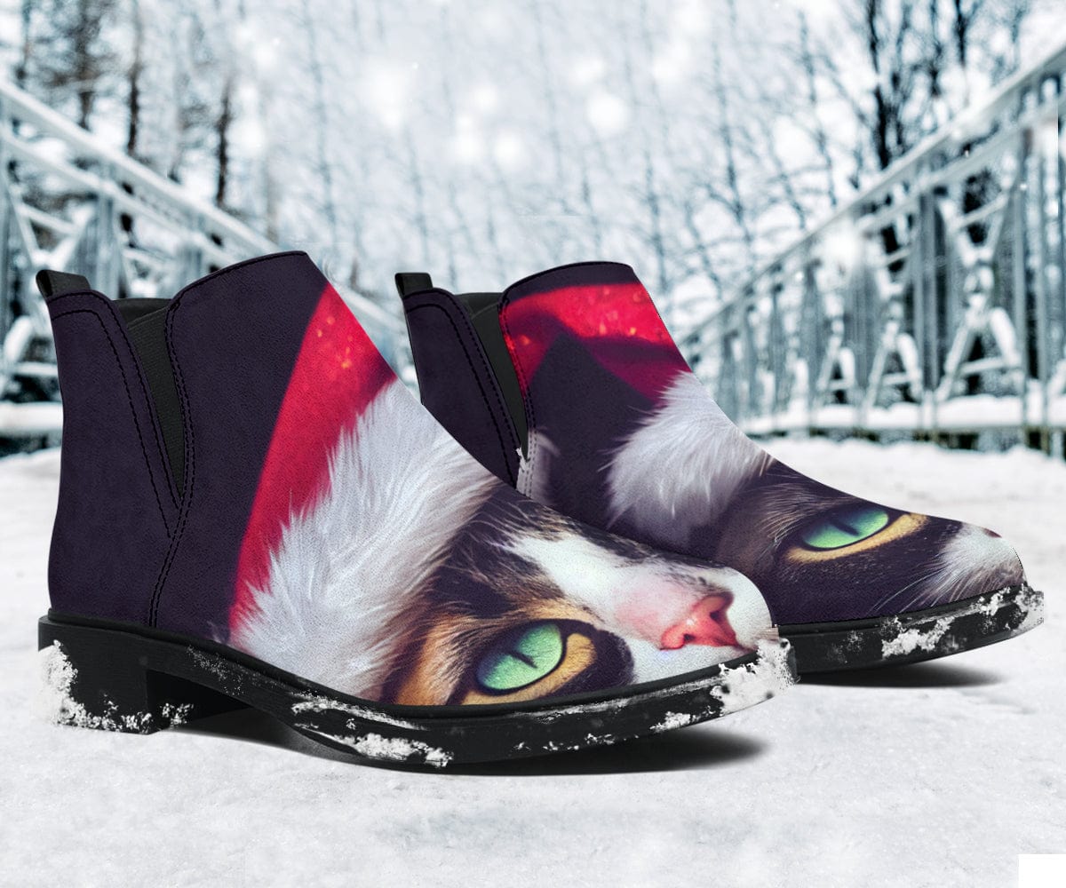 Shoes Kitty Cat Christmas - Fashion Boots