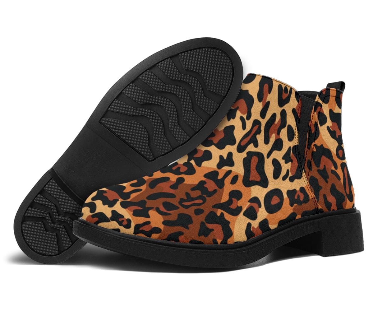 Shoes Leopard Pop Art - Fashion Boots