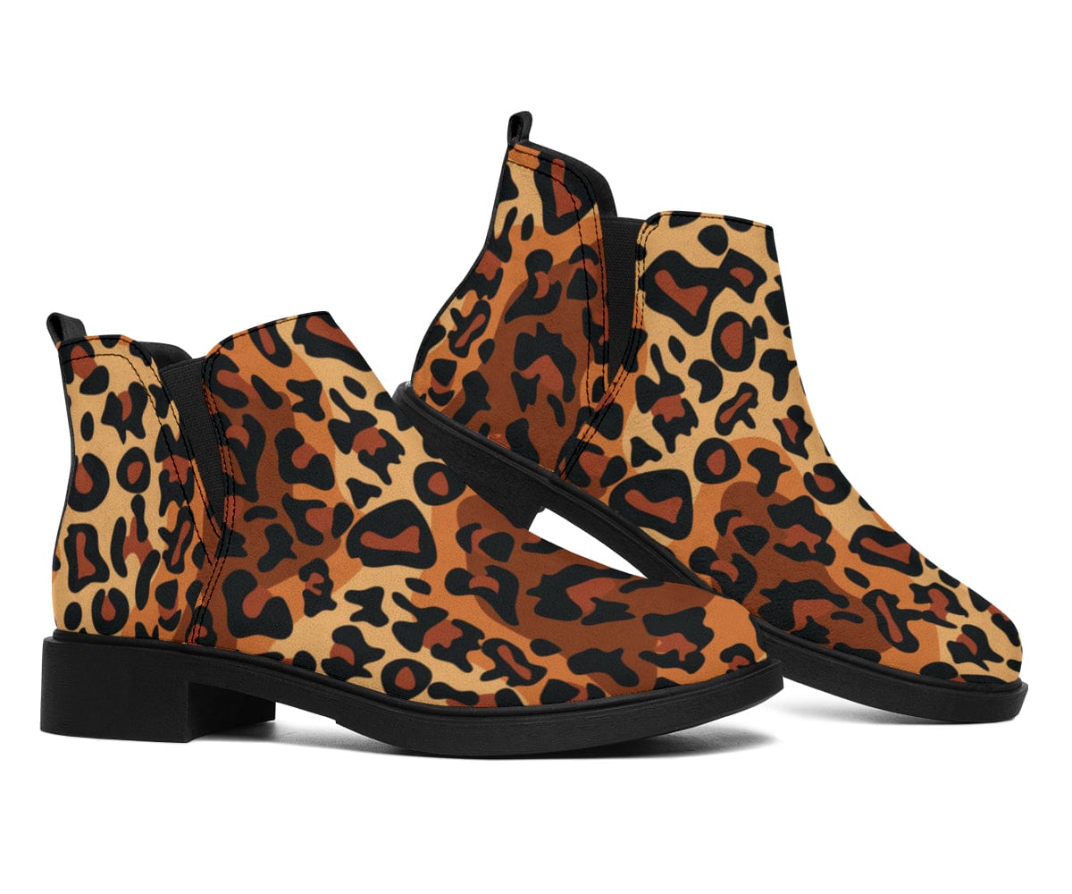 Shoes Leopard Pop Art - Fashion Boots