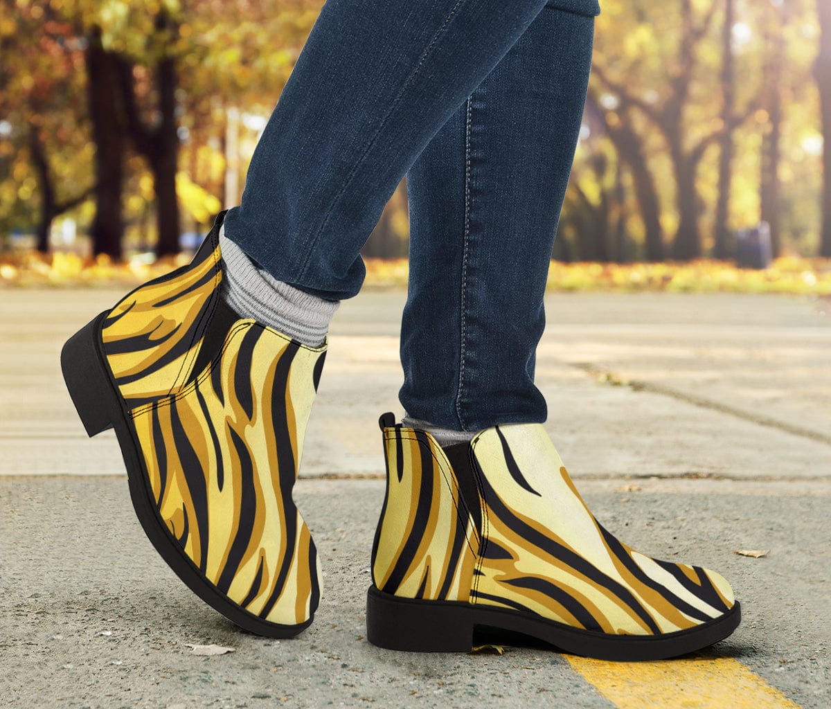 Shoes Lion Pop Art - Fashion Boots