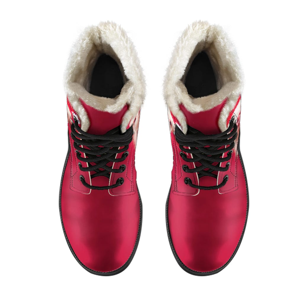 Shoes Little Piggy Christmas - Cruelty Free Fur Lined Boots