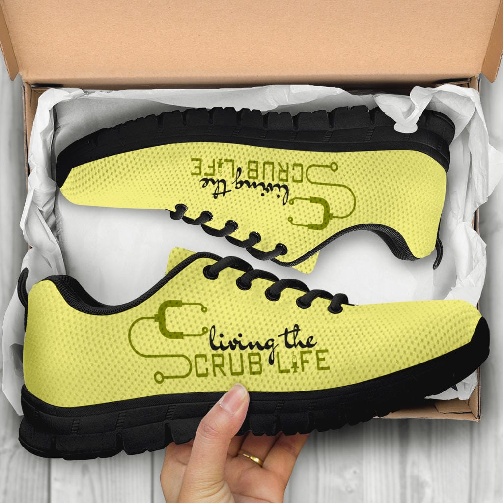Shoes Living The Scrub Life - Sneakers Shoezels™ Shoes | Boots | Sneakers
