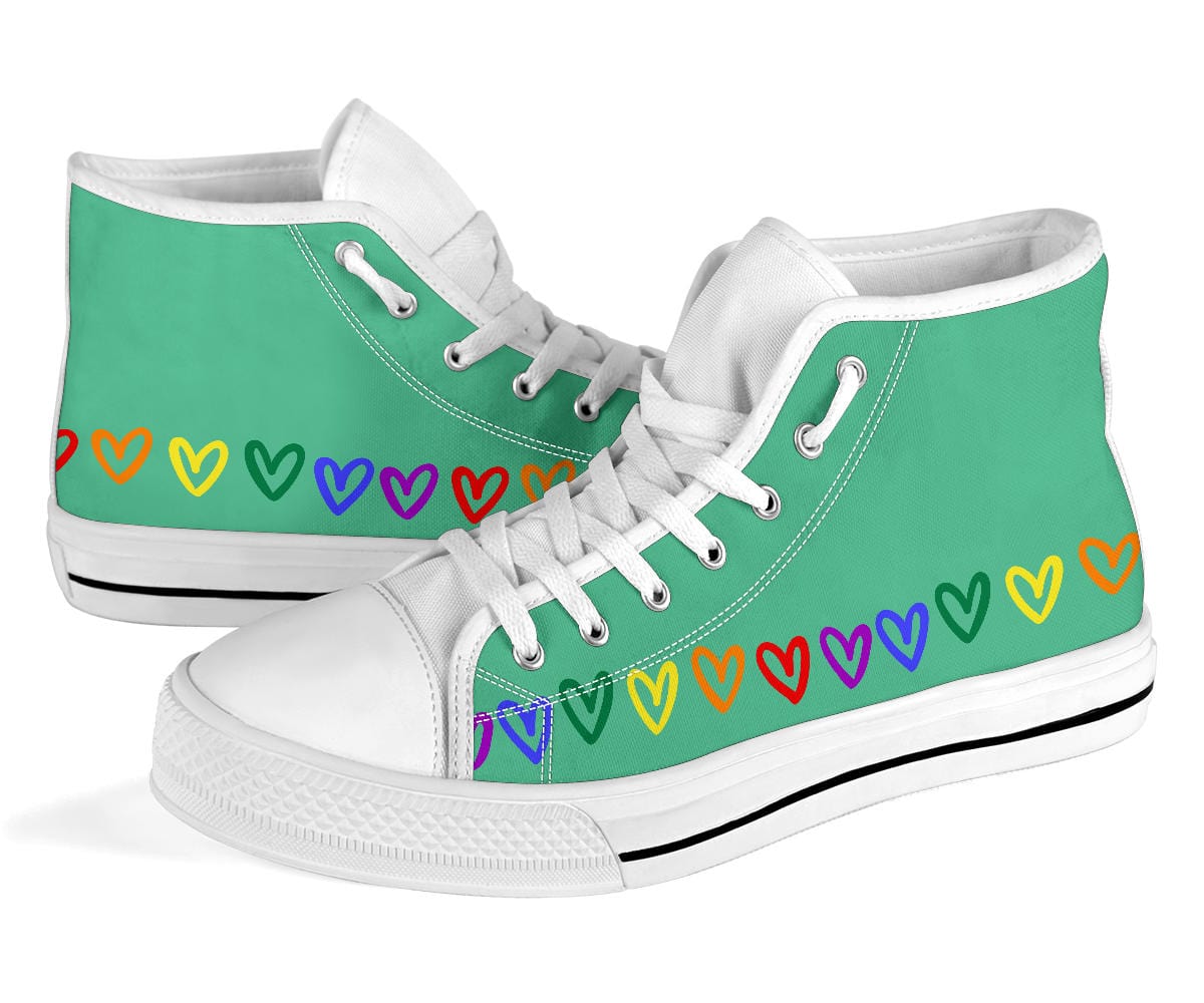 Shoes Love Comes In Many Colors - High Tops