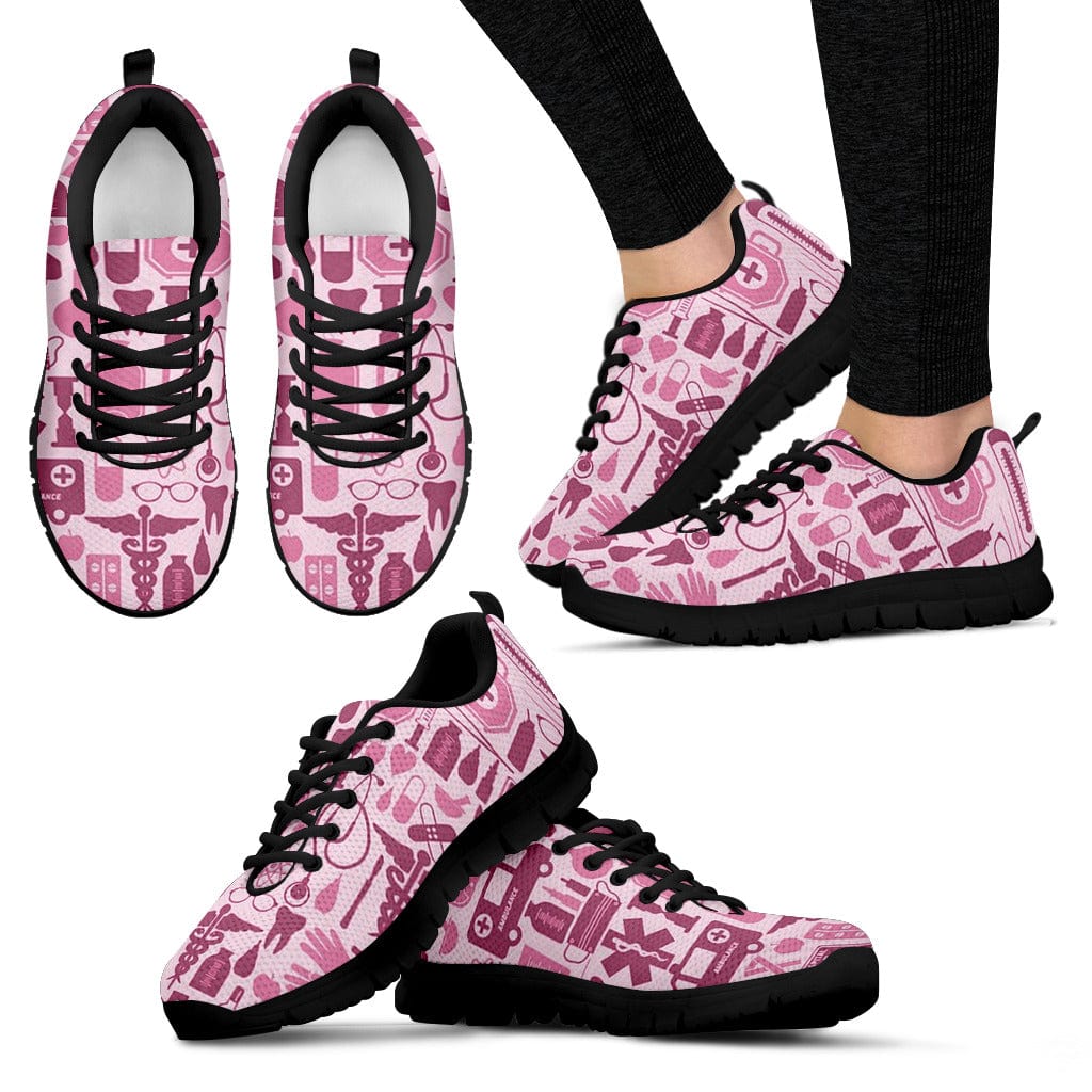 Shoes Nurse Pink Tools Sneakers