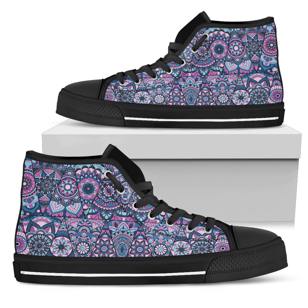 Shoes Purple Pattern - High Tops