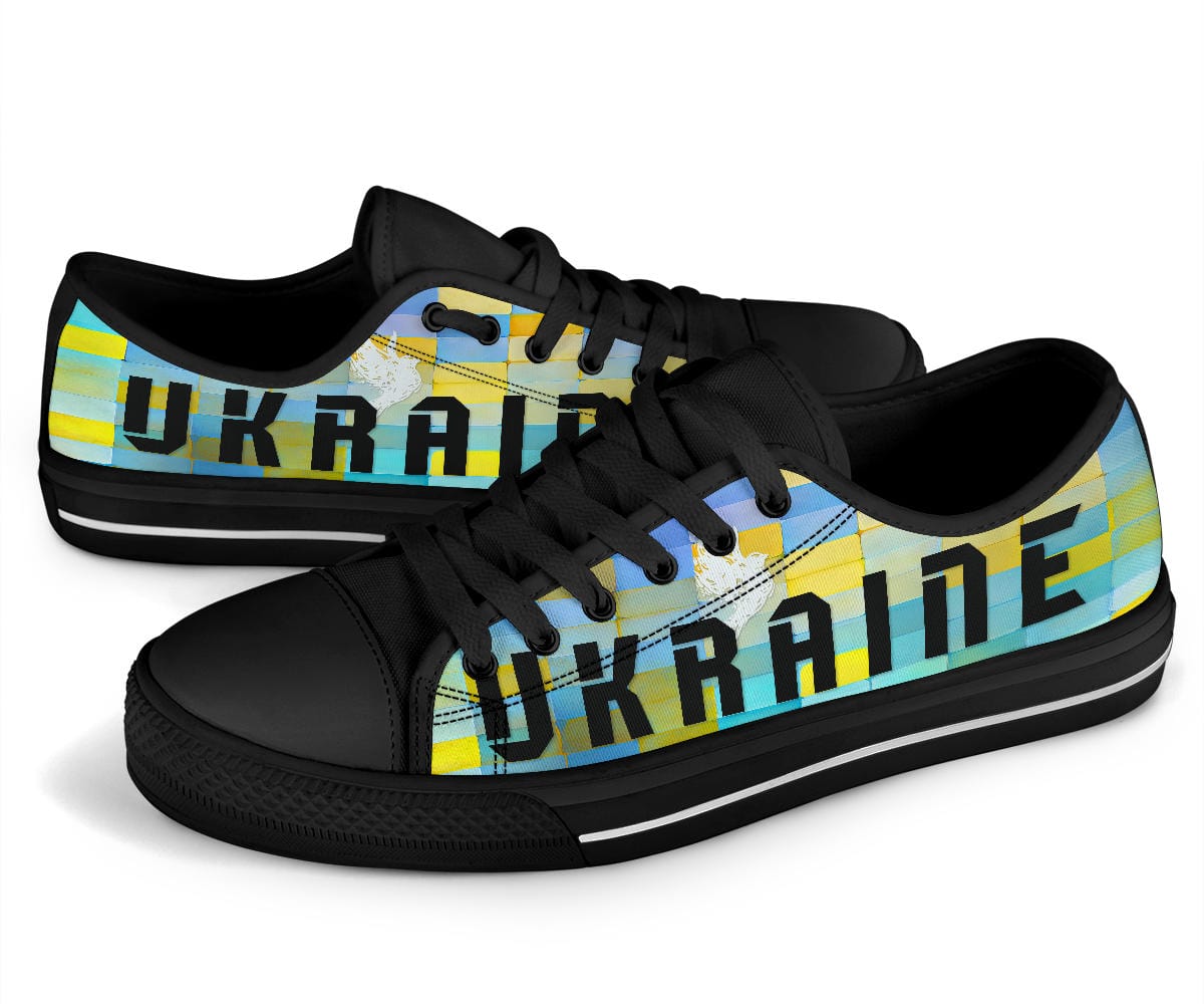 Shoes Ukraine Peace Dove - Low Tops Shoezels™ Shoes | Boots | Sneakers