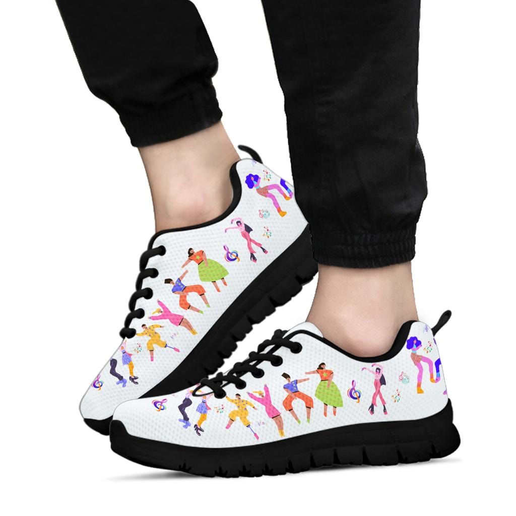 Shoes Dance Party - Sneakers Women's Sneakers - Black - Dance Party - Sneakers / US5 (EU35) Shoezels™ Shoes | Boots | Sneakers