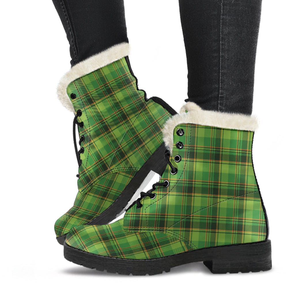 St Patricks - Cruelty Free Fur Lined Boots Shoezels™ Shoes | Boots | Sneakers