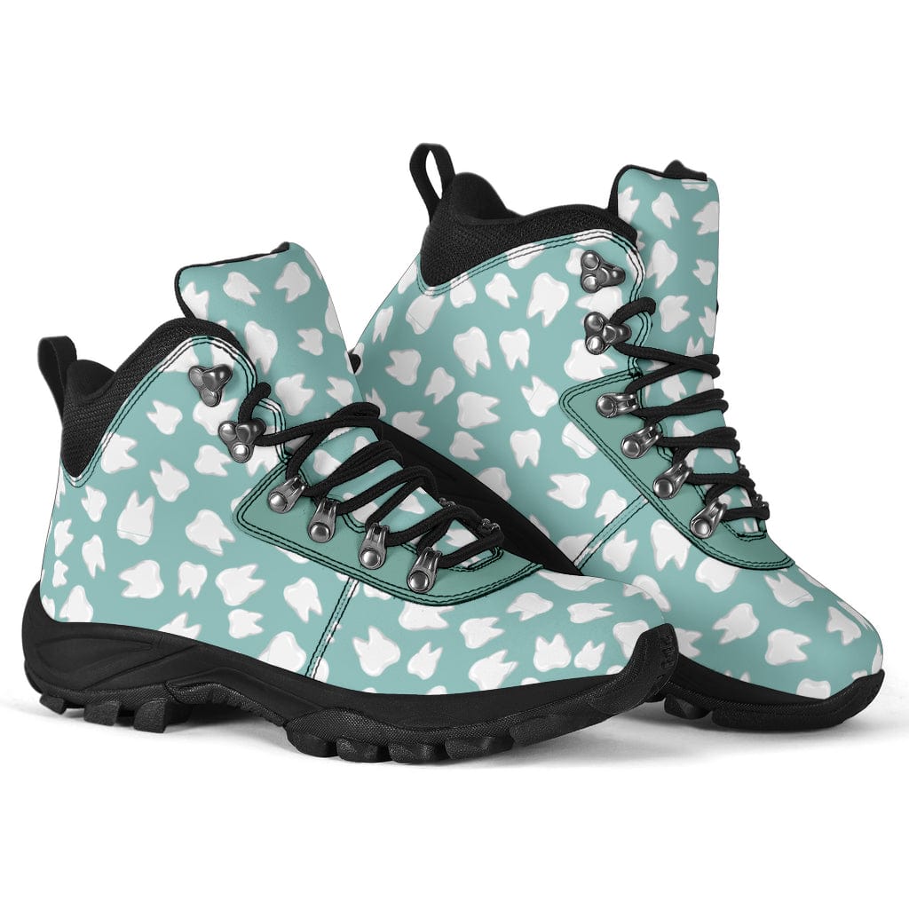 Teal Dental - Alpine Boots Shoezels™ Shoes | Boots | Sneakers