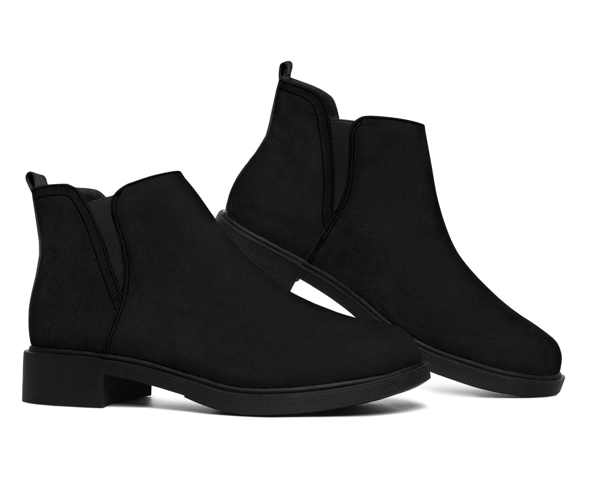 Vegan Black Fashion Boots