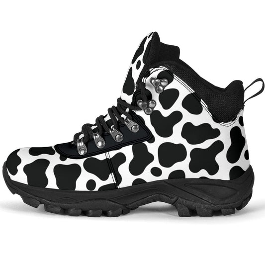 Cow Pattern - Alpine Boots Women's Alpine Boots - Cow Pattern - Alpine Boots / US5.5 (EU36) Shoezels™ Shoes | Boots | Sneakers