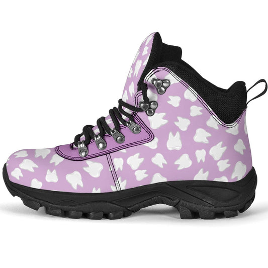 Pink Dental - Alpine Boots Women's Alpine Boots - Pink Dental - Alpine Boots / US5.5 (EU36) Shoezels™ Shoes | Boots | Sneakers