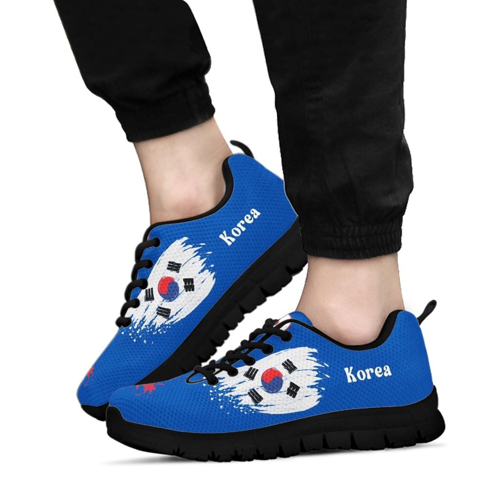 Korea Soccer World Cup Sneakers Women's Sneakers - Black - Korea Soccer World Cup Sneakers / US5 (EU35)